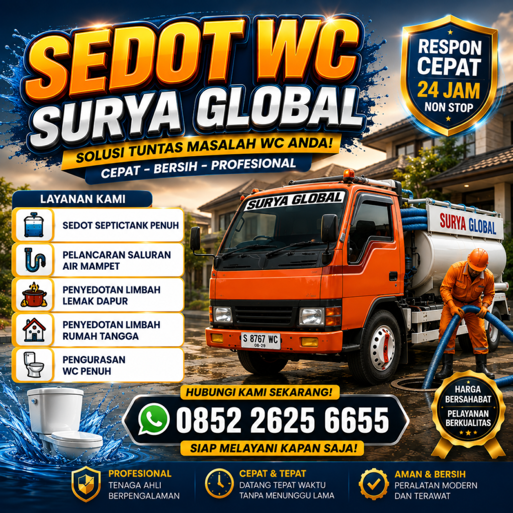 Sedot wc02 - surya global